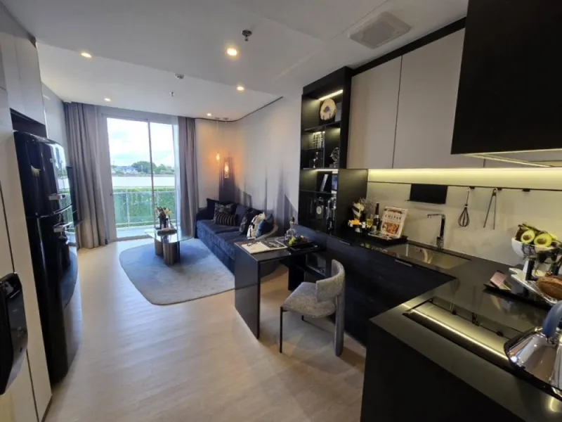 ขายดาวน์ วันเวลา ณ เจ้าพระยา 1 ห้องนอน 1 ห้องน้ำ ชั้นกำลังดี Panoramic View รีบมาจองด่วน