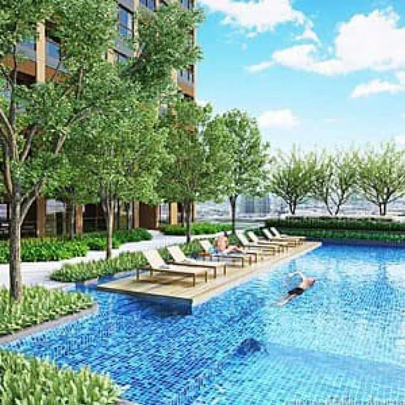 ปล่อยเช่า Lumpini Suite เพชรบุรี-มักกะสัน วิวบึงมักกะสัน สวยงามยามตะวันตกดินไร้สิ่งกีดขวาง ด่วนๆเลย