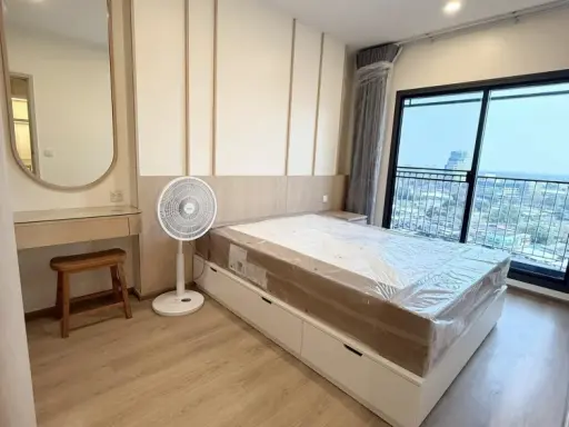 ให้เช่า คอนโด Life Rama4-Asoke ตกแต่ง built-in อย่างดี มีตู้เก็บของพร้อม ต้องรีบมาจองเลย