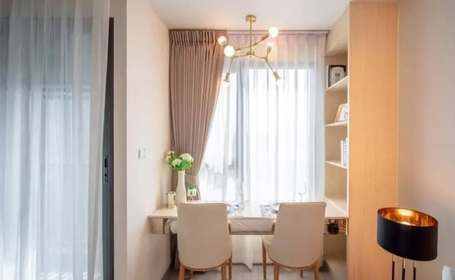 For rent Life Ladprao ห้องแต่งน่าอยู่ เฟอร์นิเจอร์บิ้ลอินอย่างดี เครื่องใช้ไฟฟ้าครบ จองเลยจ้า ด่วนๆ