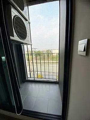For sale, rent, Atmoz Chaengwattana, separating the rooms perfectly Clear, airy view. Book now. Don't miss it.