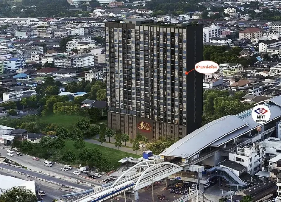 ขาย The President Charan - Yaek Fai Chai Station 1 ห้องนอน พื้นที่ใช้สอยเยอะ ในทำเลกี รีบจองเลยจ้า