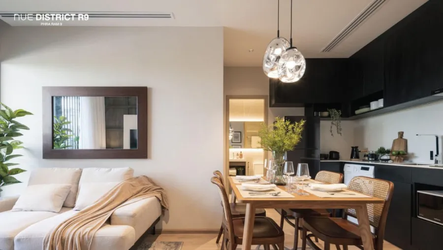 Down payment sale NUE District R9 by Noble, 2 bedrooms, 2 bathrooms, size 46 sq m, good price, book now.