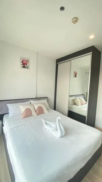For sale: The Base Pattaya Klang (Pattaya Klang), bright, comfortable room, fully furnished, ready to move in. Don't wait, book now.