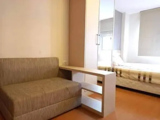 For rent, Lumpini Condo Town Rattanathibet, fully furnished. + complete electrical appliances Ready to move in, reserve now.
