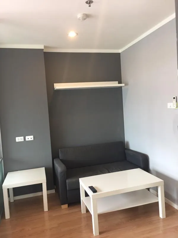 Condo for rent, Lumpini Ville Sukhumvit 77, beautiful room, lots of furniture, beautiful city view, good location, suitable for working people, near BTS.