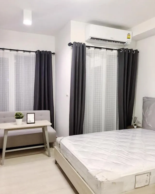 Condo for rent, Chapter One, Eco, Ratchada-Huay Kwang, studio room, fully furnished, ready to move in, fully furnished, urgently
