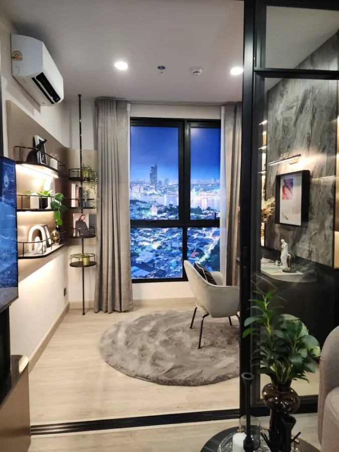 ขายดาวน์ Supalai Tyme Charoen Nakhon ห้องน่าอยู่ ทำเลดี วิวสวย มีWalk-in closet ดีแบบนี้ห้ามพลาด