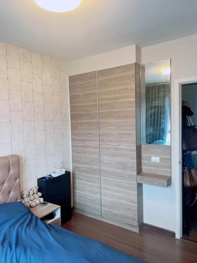 ให้เช่า The Trust Condo Amata - Chonburi ห้องน่าอยู่ พร้อมเฟอร์ ราคาดีสบายกระเป๋า รีบจองเลย