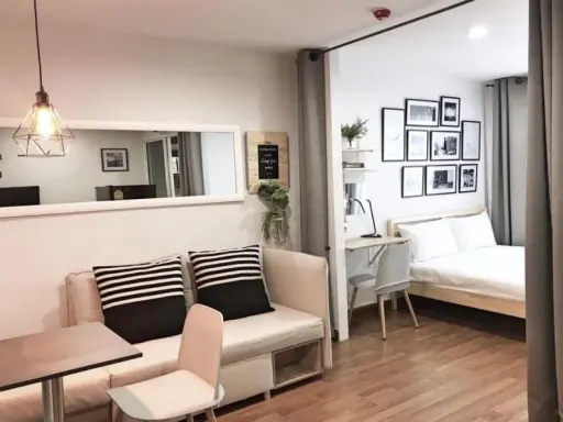 Rent Regent Home Sukhumvit 81, near BTS On Nut, fully furnished, with washing machine Miss and regret