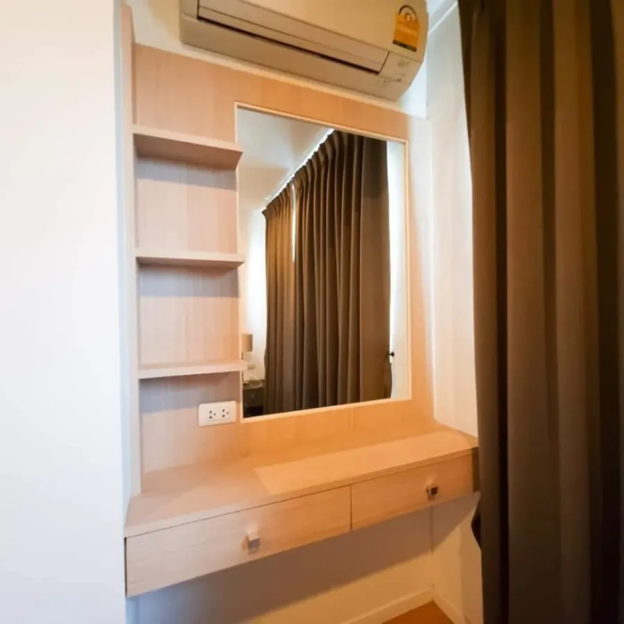 Condo for rent, Lumpini Ville, Sukhumvit 77, Building A2, 6th floor, fully furnished, ready to move in. Hurry up to reserve before it's gone!!