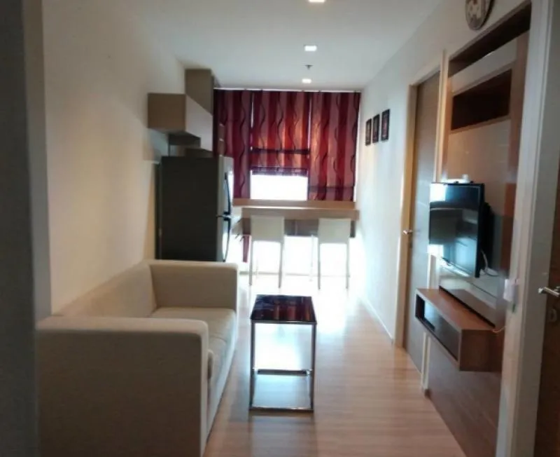 For rent, Rhythm Phahon-Ari, 1 bedroom, fully furnished, good atmosphere, beautiful view, book now, you will miss it.