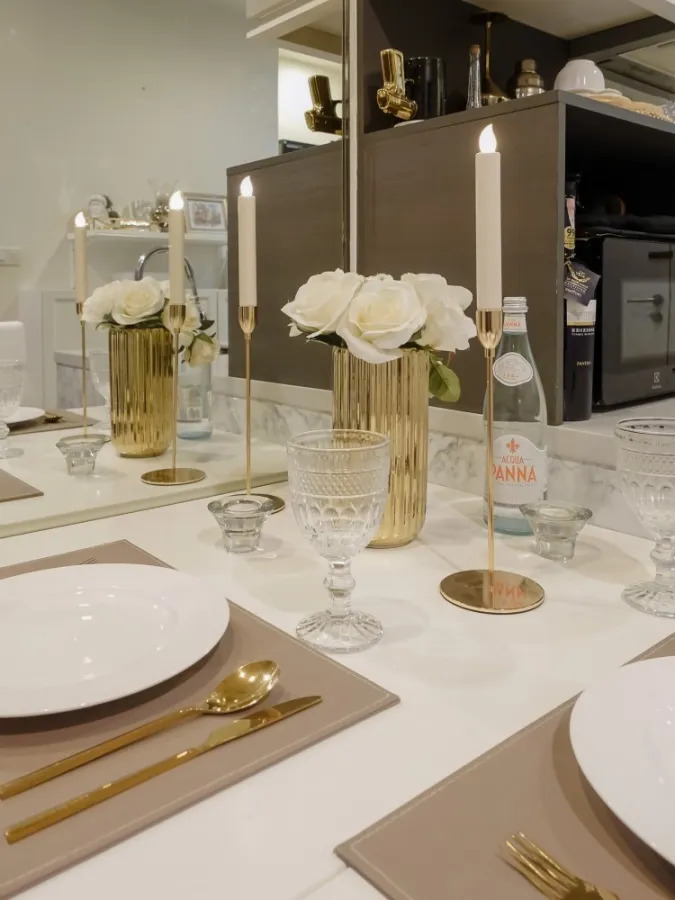 For rent: Wyne Sukhumvit, high floor, high floor, room decorated simply and elegantly, looks expensive, beautiful built-ins, can't make a reservation