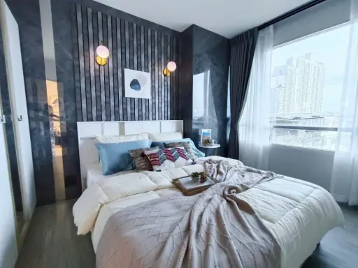 Condo for sale, Sukhumvit Plus, spacious room, 1 bedroom, 1 bathroom, elegantly decorated, very livable. If you miss it, you will regret it.