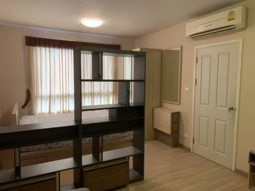 For rent, Plum Condo Nawamin, good location, near shopping areas. Full of amenities, don't miss it!!