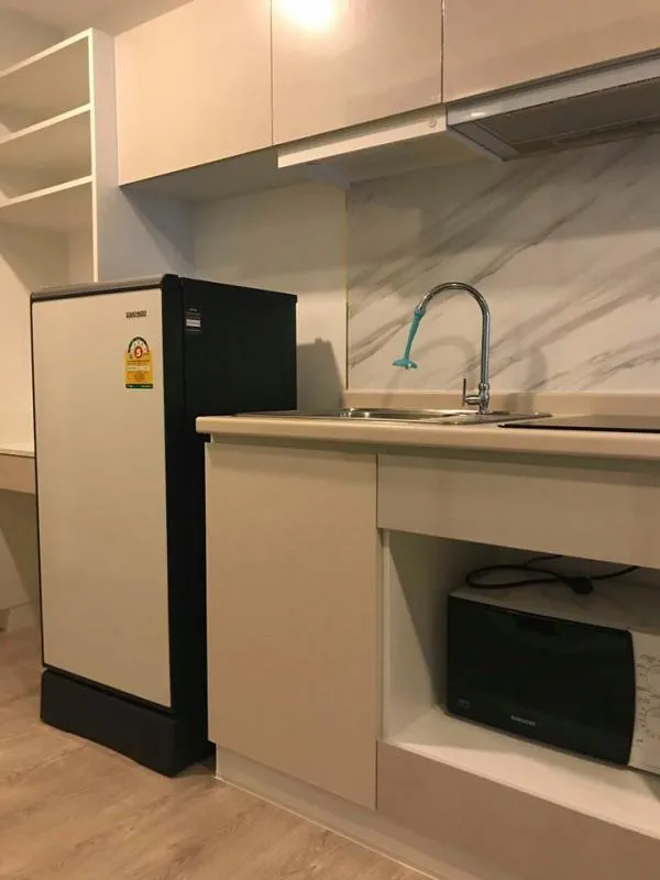 Sell Condo Pause Sukhumvit 115, size 22 sq m, 5th floor, near bts Pu Chao like this, must book.