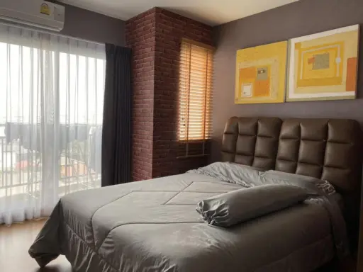 Condo for sale Supalai Veranda Ratchavipha-Prachachuen. North corner room with balcony on 2 sides, garden view, don't miss it.