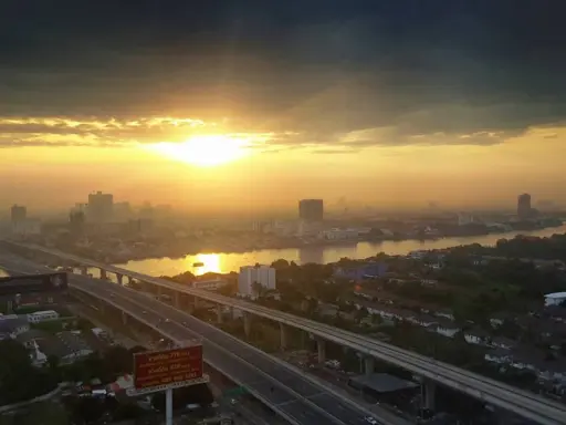 Condo for rent, Rich Park @ Chaophraya, 27th floor, beautiful view of the Chao Phraya River, very good atmosphere. beautiful room ready images