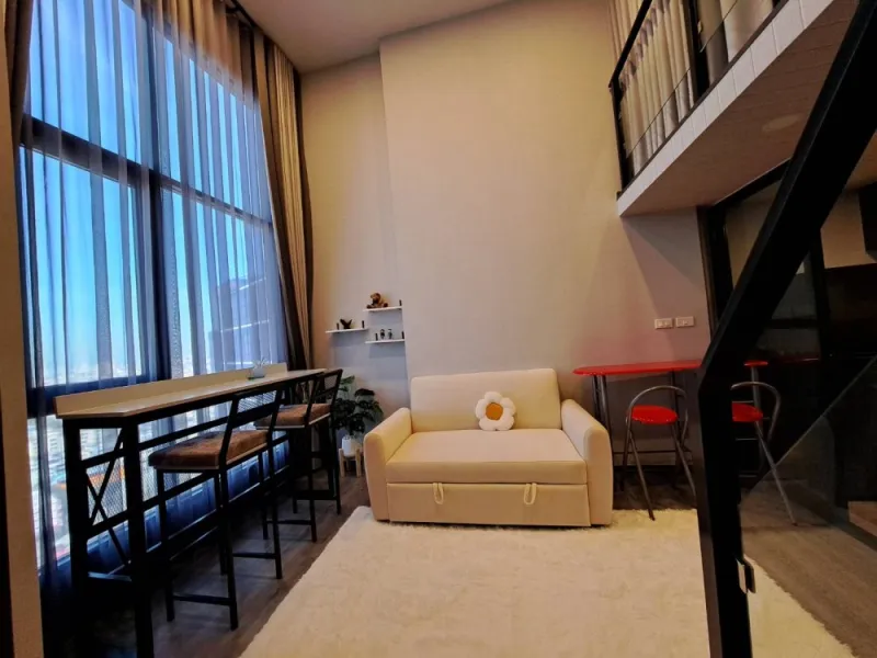ขาย ให้เช่าThe ORIGIN Plug and Play Ladprao - Bangkapi 1 Bedroom ห้อง Duplex ชั้นสูง วิวดี อย่าพลาด