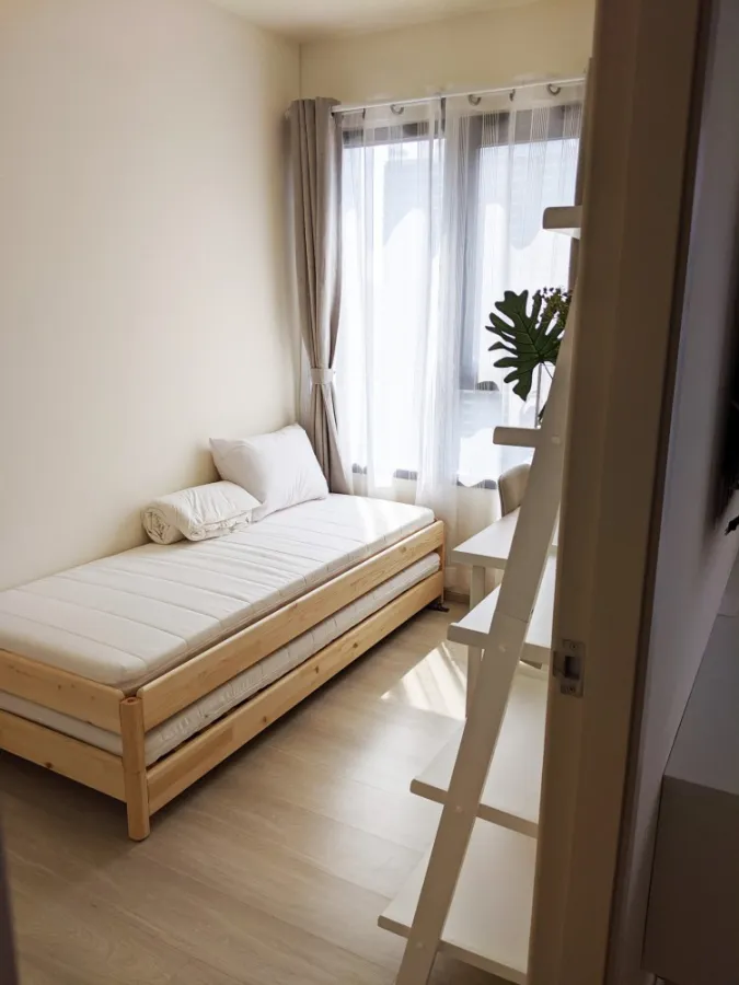 Condo for rent / saleLife Asoke, beautiful room, fully furnished, ready to move in. Don't miss it.