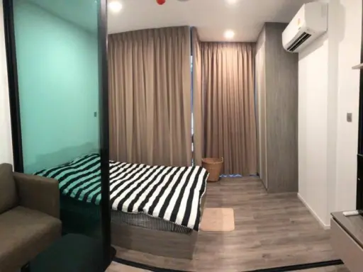 Rent Brown Condo Ratchada 32, beautiful room, fully furnished, nice to live.