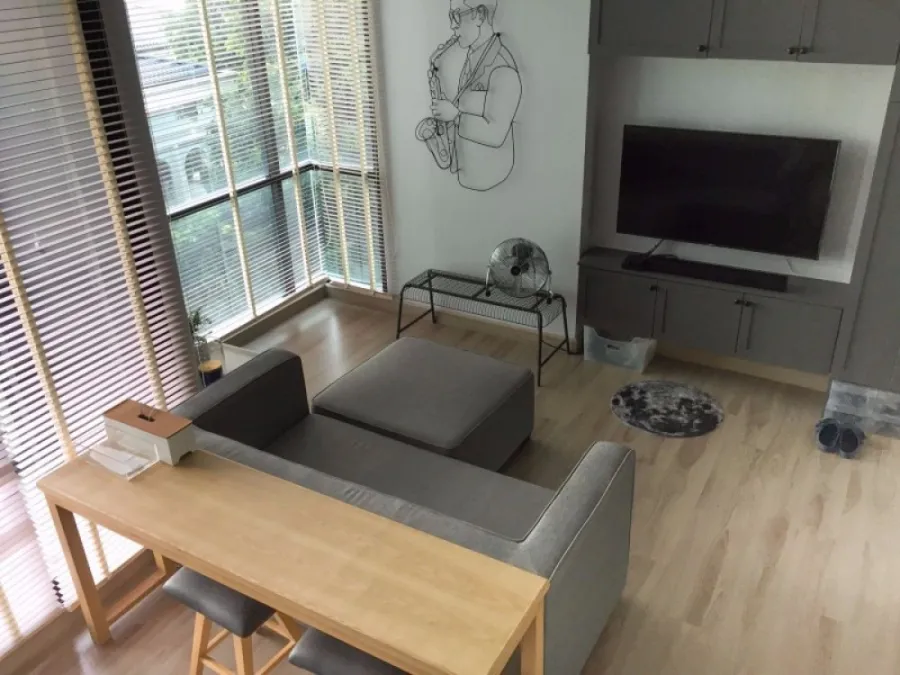 Condo for sale, The Unique Ratchada 19, 4th floor, beautiful decoration, new condition, ready to move in Hurry up to reserve!!