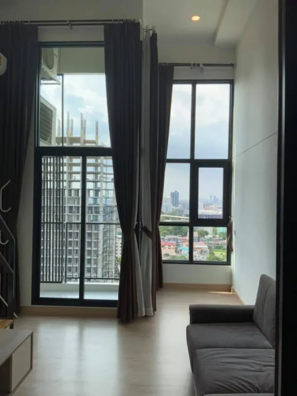 ให้เช่า คอนโด ไนท์บริดจ์ ติวานนท์ ห้อง Duplex เดินทางสะดวก ห้ามพลาด