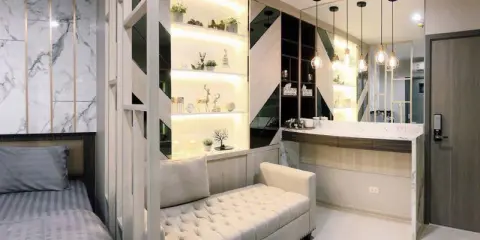 For rent Ideo Thaphra Interchange ห้องแต่งสวยมากลายหินอ่อนเรียบหรูสุดๆ เฟอร์Buit-inทั้งห้อง อย่าพลาด