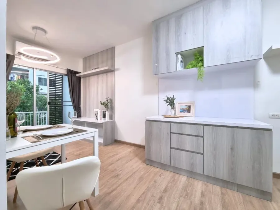 Condo for rent A space sukhumvit 77, fully furnished room, ready to move in, great price, hurry and reserve now, don't wait.