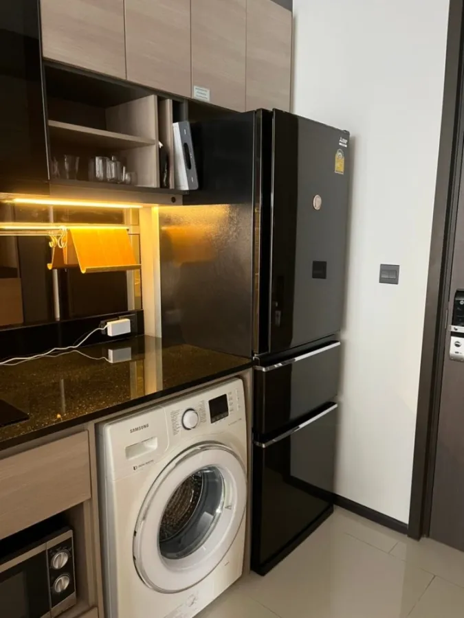 Condo for rent, The Line Asoke - Ratchada, nice room, modern style, fully furnished, good price, don't miss it.