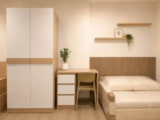 ให้เช่า The Origin Sukhumvit - Praksa 1 ห้องนอน มาพร้อมเฟอร์นิเจอร์ครบครัน หิ้วกระเป๋าเข้าอยู่ได้เลยจ้า images