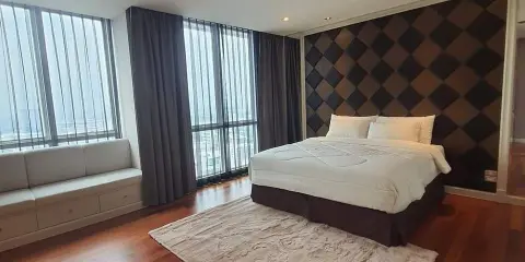 ให้เช่า คอนโด เดอะโฟร์วิงส์ เรสซิเดนซ์ ศรีนครินทร์ ห้อง Penthouse Duplex 2 ชั้น เห็นวิวเมืองเต็มๆ