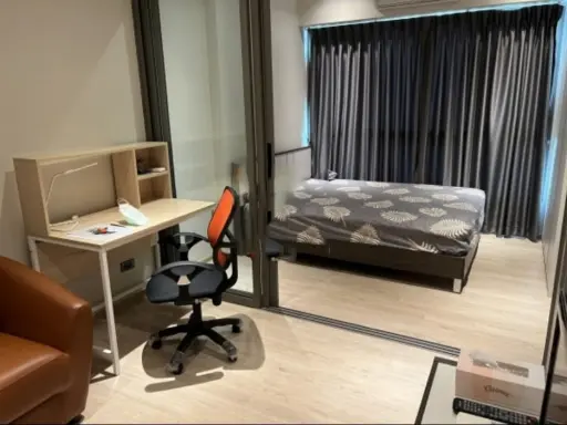 For rent!! Condo Whizdom Station Ratchada-Thapra, 15th floor, beautiful room, fully furnished, ready to move in immediately. Book now!! images