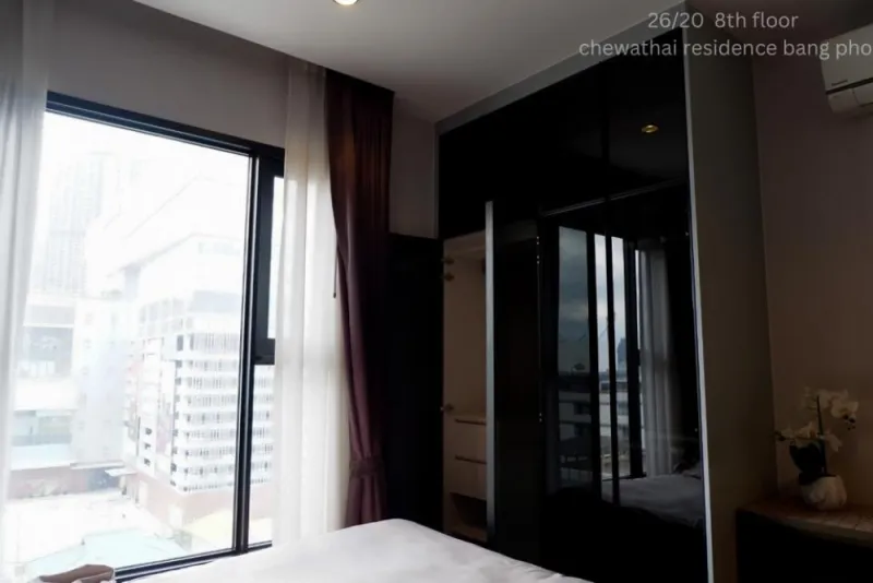 ให้เช่า คอนโดชีวาทัย เรสสิเดนท์ บางโพ ห้องแต่งน่าอยู่ มาพร้อมเฟอร์เครื่องใช้ไฟฟ้าอย่างดี รีบมาจองเลย