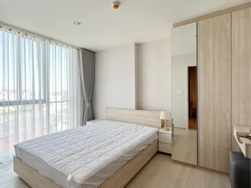 For rent: Noble Nue Z - Square Suan Luang Station, nice room, 7th floor, good location, convenient transportation, don't miss it.