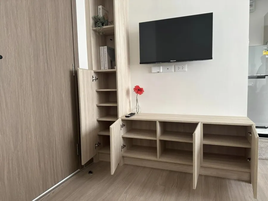 For rent The muve kaset ตกเเต่งมินิมอล Built in อย่างดี ราคาอย่างโดน อย่ามัวมองให้จองเลย