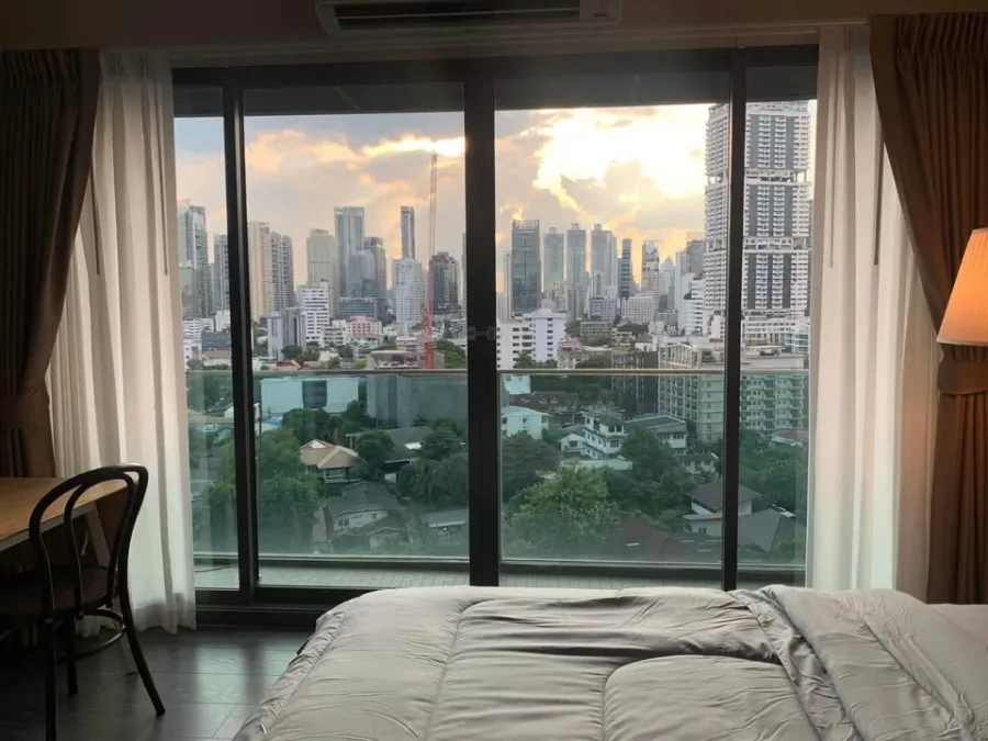 For rent: Noble remix Sukhumvit 36, very spacious room, well-proportioned room, city view, panoramic view, beautiful and excellent, must book.