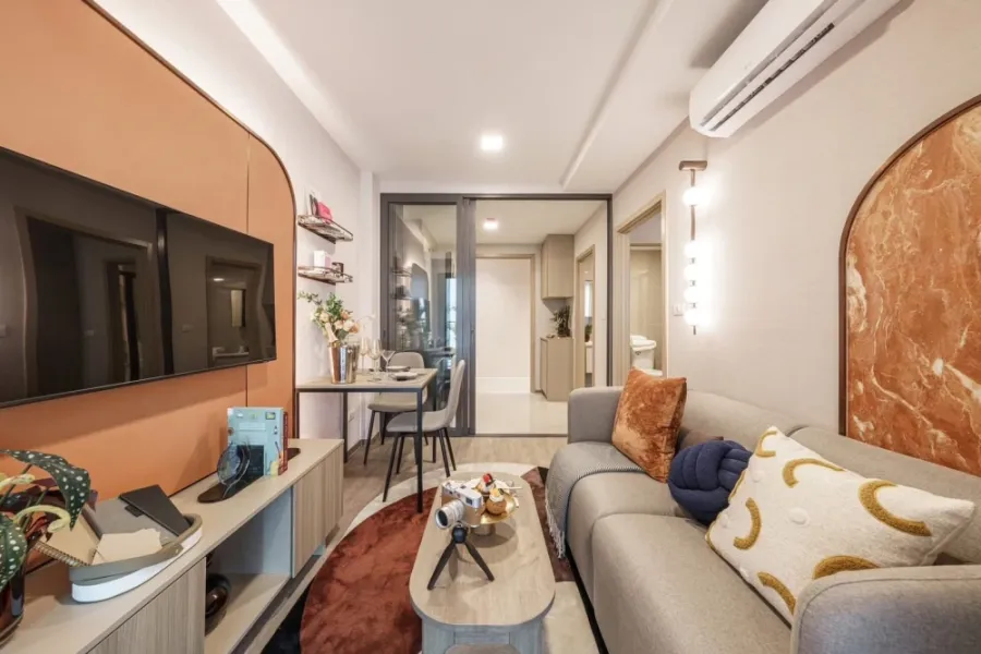 ขายดาวน์ THE BASE Ratchada - Thapra 1 ห้องนอน 1 ห้องน้ำ ชั้น 2 มาพร้อมราคาสุดพิเศษ รีบมาจองเลย