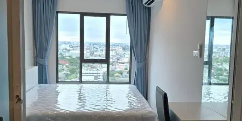 ให้เช่า คอนโดรีเจ้นท์โฮม วุฒากาศ วิวสวย ห้องมุม พร้อมอยู่ เฟอร์นิเจอร์ Built-in ทั้งห้อง มาจองเลย
