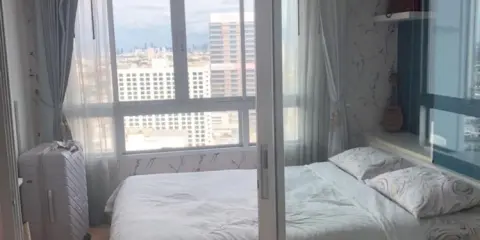 ให้เช่าคอนโด The Trust Residence ห้องมุม กั้นเป็นสัดส่วน ตกแต่งครบ ราคาเป็นกันเอง พร้อมจองเลยจ้า
