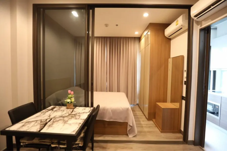 Condo for rent, Urbano Ratchawithi, high floor, beautiful view, golden location, near shopping areas, don't miss it!!