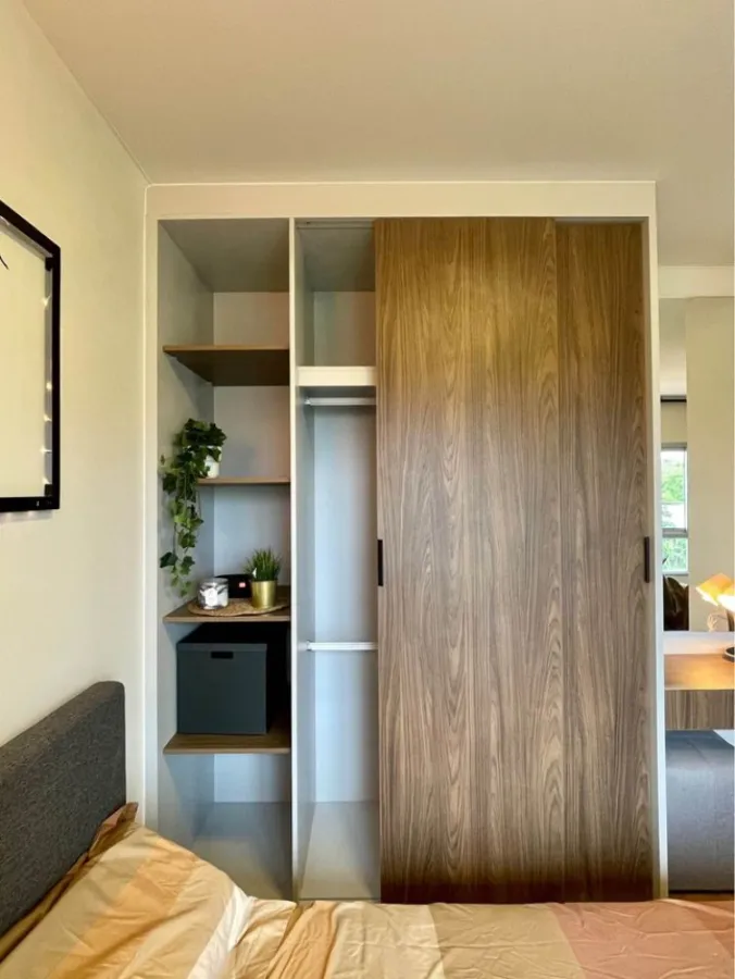 For rent D Condo Bliss Sriracha, beautiful room, ready to move in, good location, friendly price, don't wait!