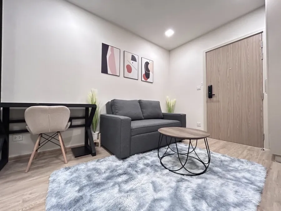 ให้เช่า The Nest Chula Samyan ห้องน่าอยู่ ชั้น 8 ทำเลดี เฟอร์นิเจอร์ครบครัน หิ้วกระเป๋าเข้าอยู่ได้เลยจ้า