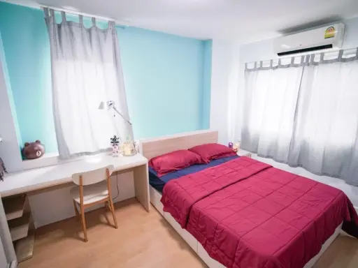 Sell my condo, Sukhumvit 81, 1 bedroom, 1 bathroom, nice bed, nice sofa, ready to move in. Book now. images