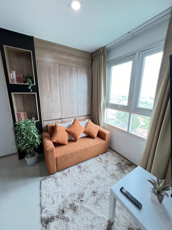 For rent, Rich Park @ Chao Phraya, 9th floor, beautiful room, fully decorated, ready to move in, just bring your bags, don't miss it.