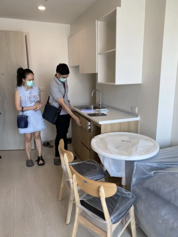 ขายคอนโด NUE Noble Chaengwattana 1 ห้องนอน 1 ห้องน้ำ พร้อมอยู่ ราคาดี จองเลย