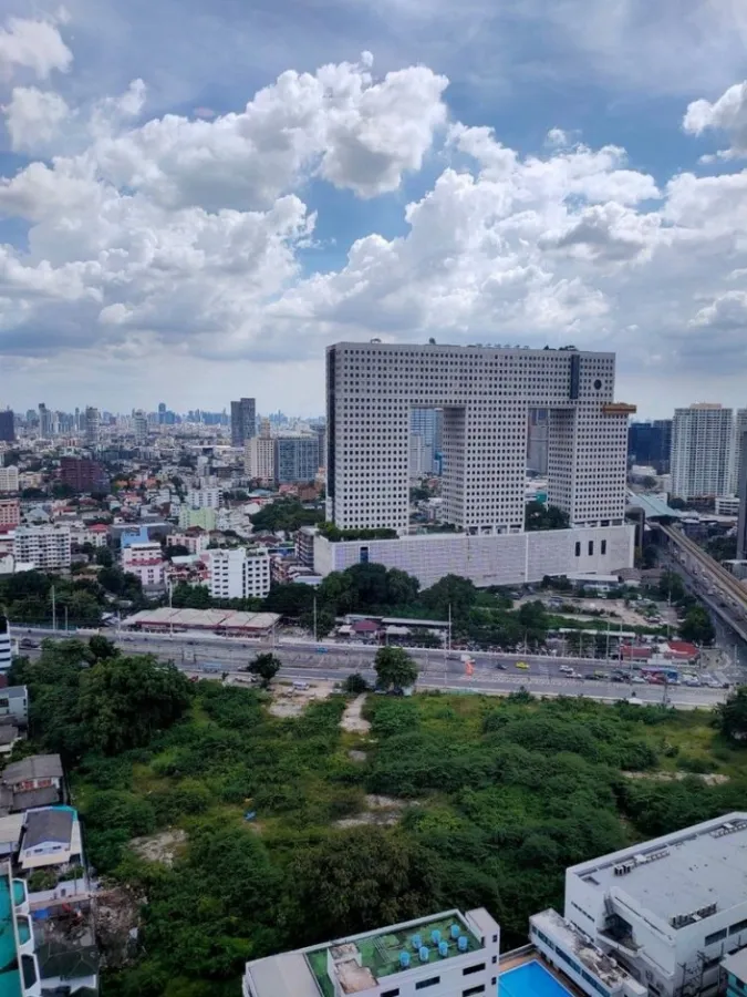 Condo for rent Mazarine Ratchayothin, high floor, great view, fully furnished room Ready to move in, move quickly