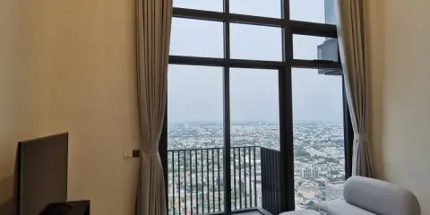 ขาย ให้เช่า The Line Sukhumvit 101 ชั้น 36 วิวเมืองสวยๆ ห้อง DUPLEX ตกแต่งสไตล์มินิมอล จองเลย