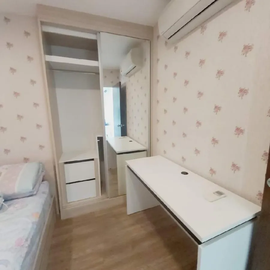 For rent Episode Phahon-Saphan Mai, corner room with furniture and electrical appliances. Book now.