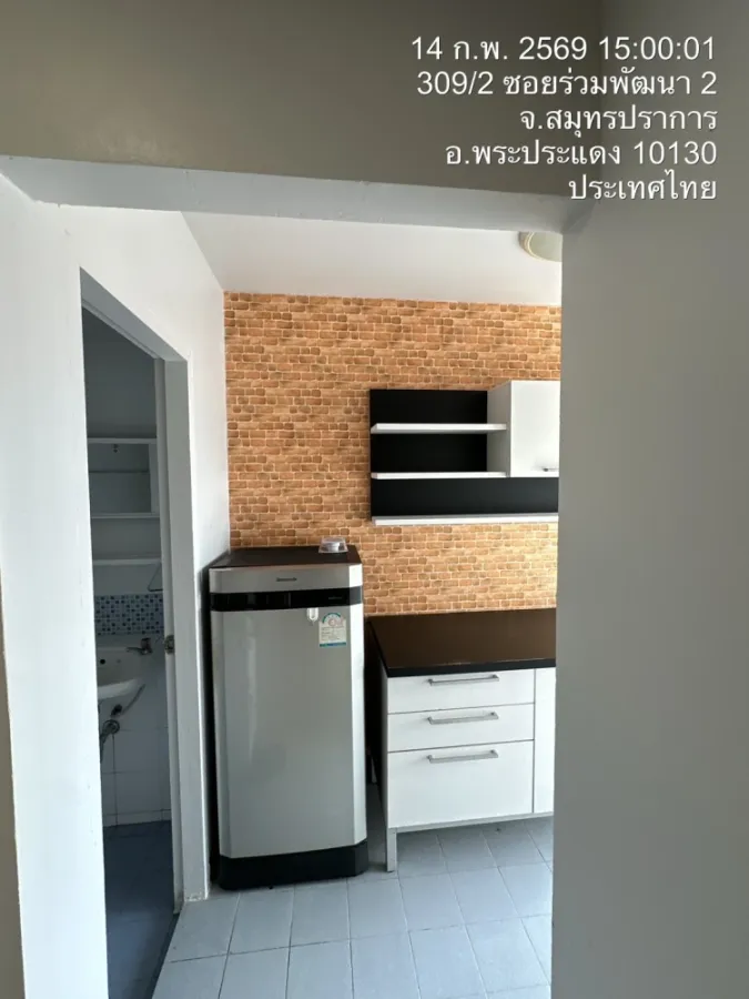 ขาย The Cache Rama 3 – Samrong 1 ห้องนอน 1 ห้องน้ำ มาพร้อมเฟอร์ครบครัน ติดวอลเปเปอร์ลายสวย จองเลย